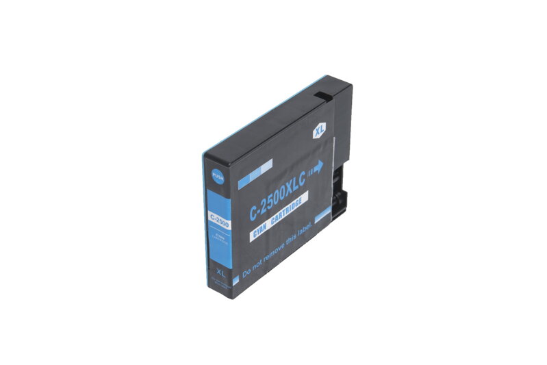 Kompatibilná atramentová náplň 9265B001, PGI2500XL, 22ml listov pre tlačiarne Canon (ORINK BULK), azurová