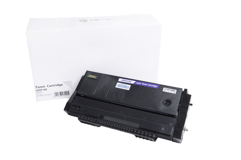 Kompatibilná tonerová náplň 407166, SP100, 1200 listov pre tlačiarne Ricoh (Orink white box), čierna