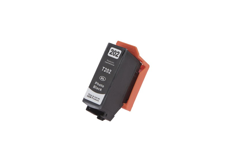 Kompatibilná atramentová náplň C13T02H14010, 202XL, 13ml listov pre tlačiarne Epson (BULK), photo, photo black