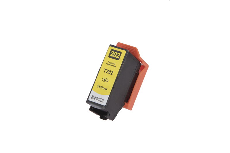 Kompatibilná atramentová náplň C13T02H44010, 202XL, 13ml listov pre tlačiarne Epson (BULK), žltá