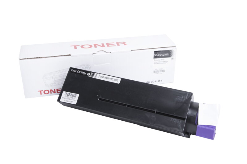 Kompatibilná tonerová náplň 45807102, 3000 listov pre tlačiarne Oki, čierna