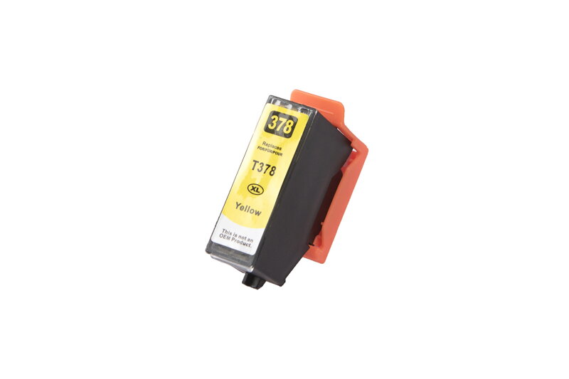 Kompatibilná atramentová náplň C13T37844010, 378XL, 13ml listov pre tlačiarne Epson (BULK), žltá