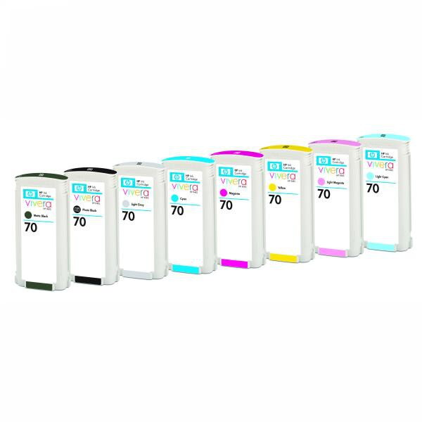 HP originál ink C9450A, HP 70, grey, 130ml, HP Designjet Z3100, Z2100, šedá