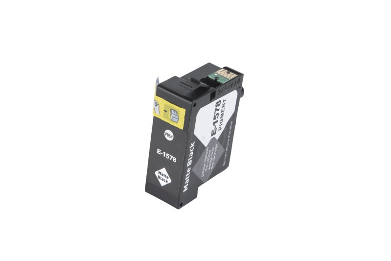 Kompatibilná atramentová náplň C13T15784010, T1578, 29,5ml listov pre tlačiarne Epson (ORINK BULK), matte, matt black