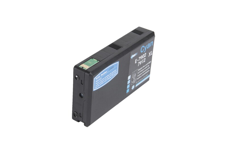 Kompatibilná atramentová náplň C13T79024010, C13T79124010, 79XL, 17ml listov pre tlačiarne Epson (ORINK BULK), azurová