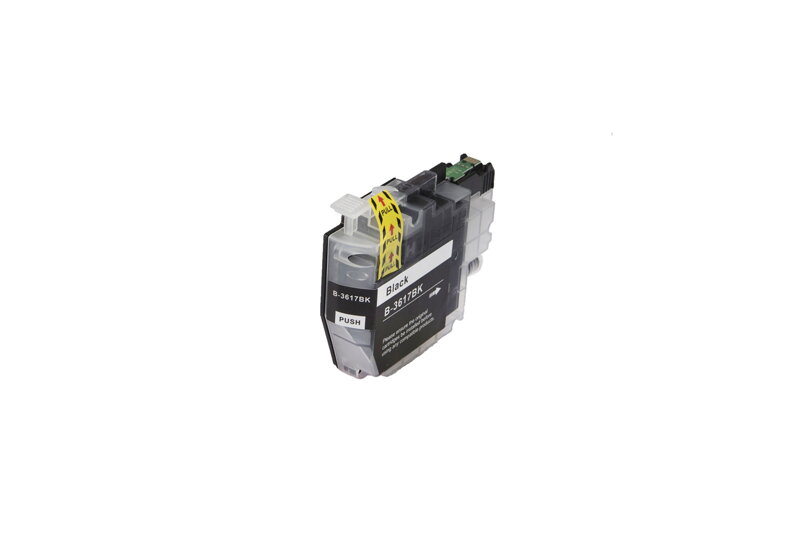 Kompatibilná atramentová náplň LC3617BK, 15ml listov pre tlačiarne Brother (ORINK BULK), čierna