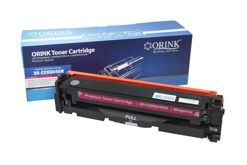 Kompatibilná tonerová náplň 1248C002, CRG046M, 2300 listov pre tlačiarne Canon (Orink box), purpurová