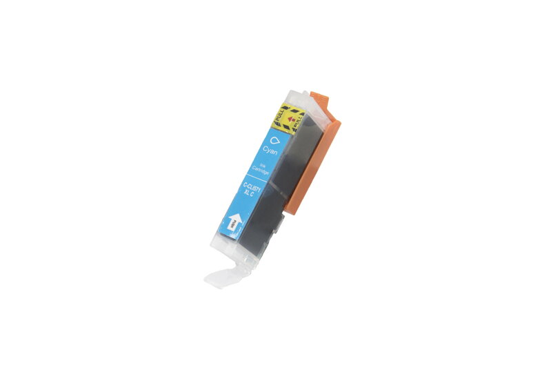 Kompatibilná atramentová náplň 0332C001, CLI571CXL, 13ml listov pre tlačiarne Canon (BULK), azurová