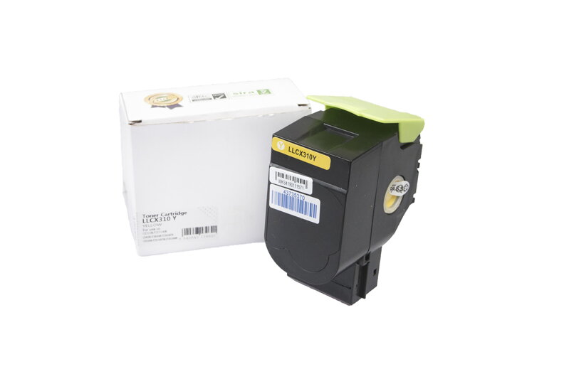 Kompatibilná tonerová náplň 80C2SY0, 802SY, 2000 listov pre tlačiarne Lexmark (Orink white box), žltá