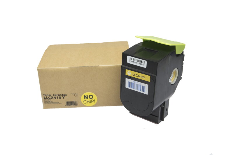 Kompatibilná tonerová náplň 80C2SC0, 802SC, WITHOUT CHIP, 2000 listov pre tlačiarne Lexmark (Orink white box), azurová