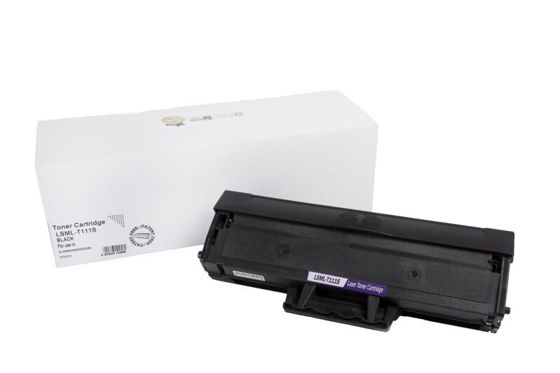 Kompatibilná tonerová náplň MLT-D111S, SU810A, CHIP version V3.00.01.30, 1000 listov pre tlačiarne Samsung (Orink white box), čierna