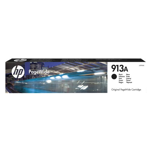 HP originál ink L0R95AE, HP 913A, black, HP PageWide Managed MFP P57750, P55250, Pro 452, 477, čierna HP originál ink L0R95AE, HP 913A, black, HP PageWide Managed MFP P57750, P55250, Pro 452, 477, čierna