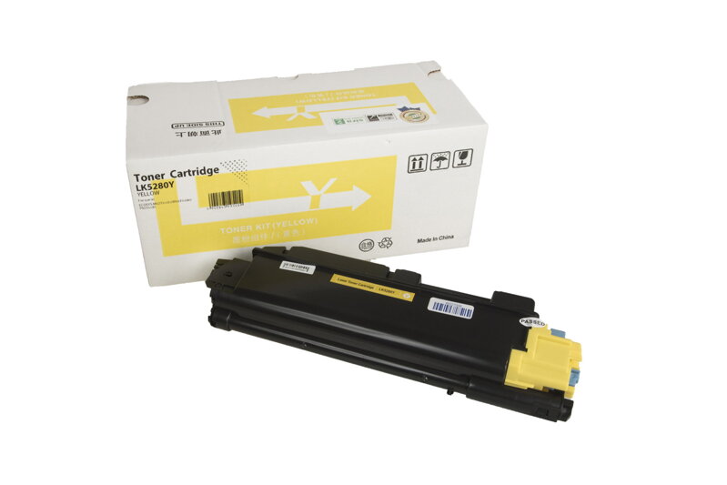 Kompatibilná tonerová náplň 1T02TWANL0, TK5280Y, 11000 listov pre tlačiarne Kyocera Mita (Orink white box), žltá