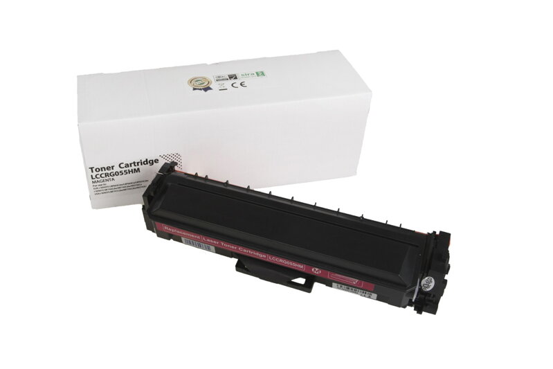 Kompatibilná tonerová náplň 3018C002, CRG055HM, OEM CHIP, 5900 listov pre tlačiarne Canon (Orink white box), purpurová