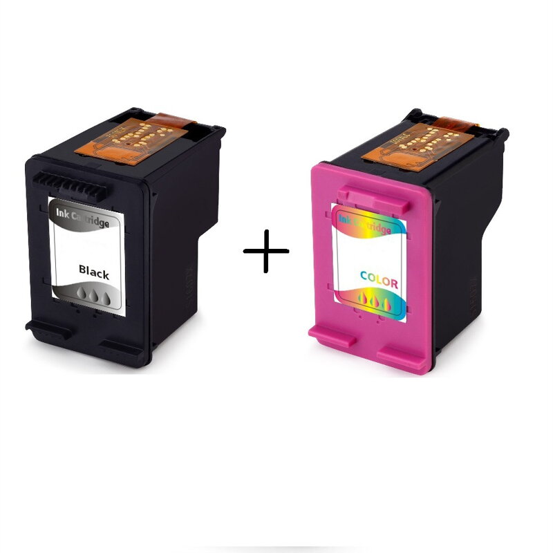 Renovovaná atramentová náplň 6ZA94AE, no.305XL/BK+color/18ml+18ml pre tlačiarne HP (BULK), čierna