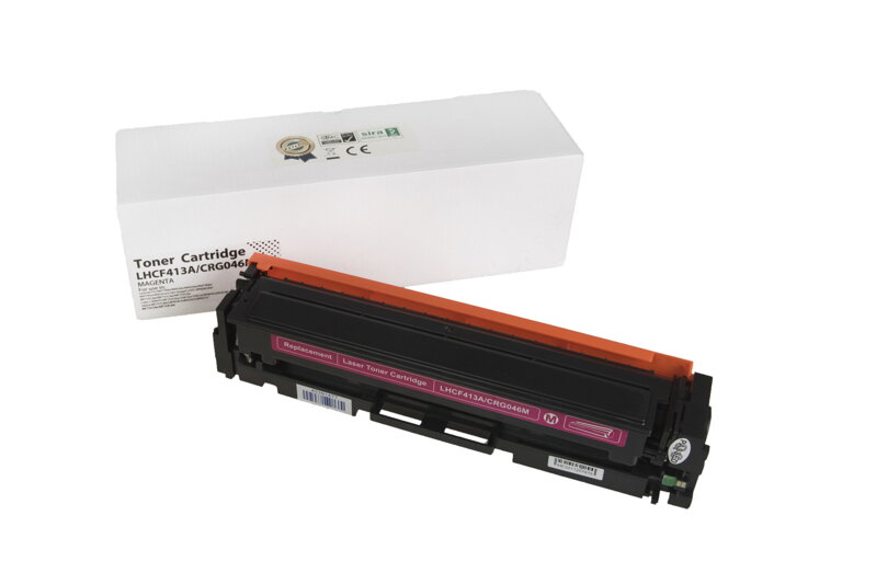 Kompatibilná tonerová náplň CF413A, 410A, 1248C002, CRG046M, 2300 listov pre tlačiarne HP (Orink white box), purpurová