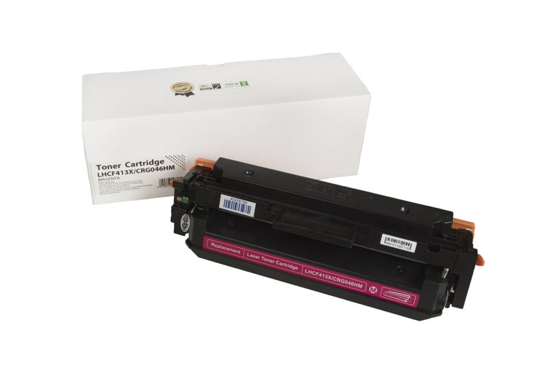 Kompatibilná tonerová náplň CF413X, 410X, 1252C002, CRG046HM, 5000 listov pre tlačiarne HP (Orink white box), purpurová
