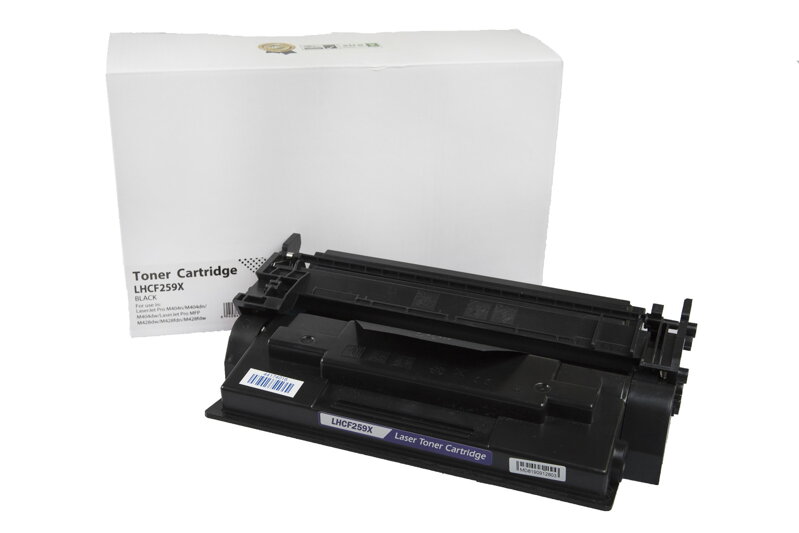 Kompatibilná tonerová náplň CF259X, 59X, OEM CHIP, 10000 listov pre tlačiarne HP (Orink white box), čierna