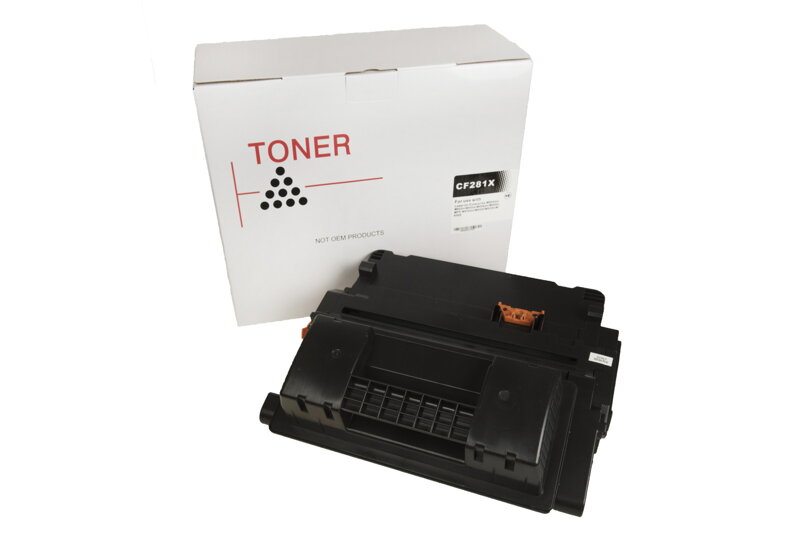 Kompatibilná tonerová náplň CF281X, 81X, 25000 listov pre tlačiarne HP, čierna