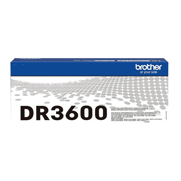 Brother originál válec DR3600, black, 75000str., čierna