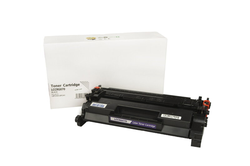 Kompatibilná tonerová náplň 5639C002, CRG070, OEM CHIP, 3000 listov pre tlačiarne Canon, čierna