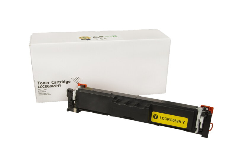 Kompatibilná tonerová náplň 5095C002, CRG069HY, OEM CHIP, 5500 listov pre tlačiarne Canon, žltá