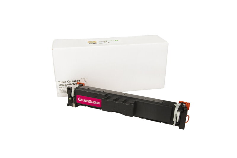 Kompatibilná tonerová náplň W2203A, 220A, 1800 listov pre tlačiarne HP (Orink white box), purpurová