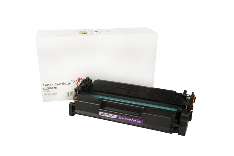 Kompatibilná tonerová náplň 5639C002, CRG070, WITHOUT CHIP, 3000 listov pre tlačiarne Canon (Orink White Box), čierna