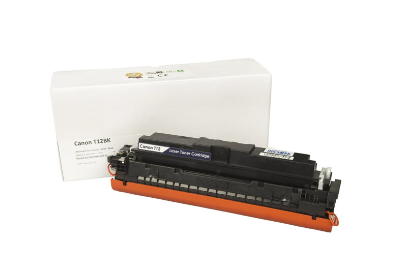 Kompatibilná tonerová náplň 5098C006, T12 BK, OEM CHIP, 7400 listov pre tlačiarne Canon, čierna