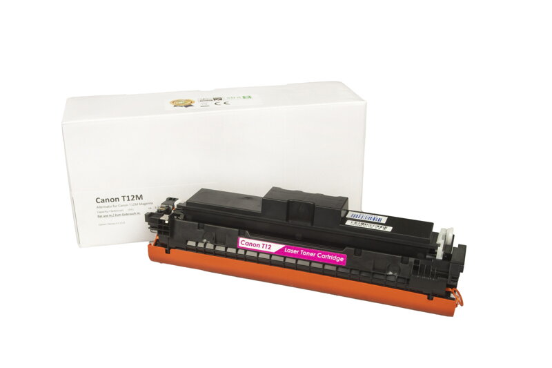 Kompatibilná tonerová náplň 5096C006, T12 M, OEM CHIP, 5300 listov pre tlačiarne Canon, purpurová