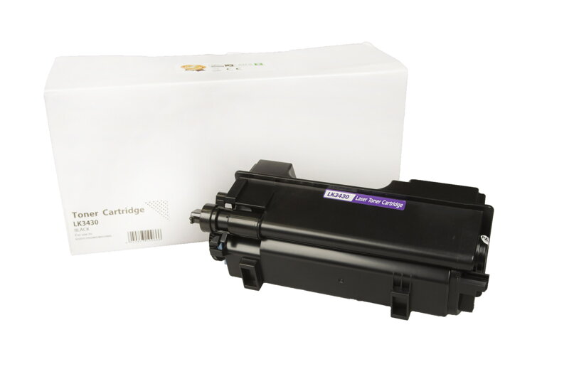Kompatibilná tonerová náplň 1T0C0W0NL0, TK3430, 25000 listov pre tlačiarne Kyocera Mita (Orink white box), čierna