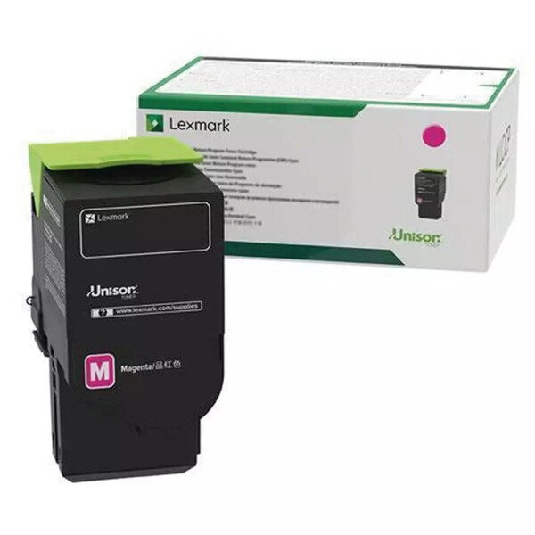 Lexmark originál toner 75M20M0, magenta, 2000str., return, purpurová