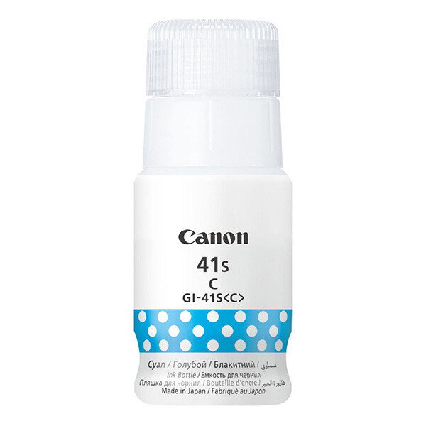 Canon originál ink bottle GI-41S C, 5874C001, cyan, 4400str., 40ml, azurová
