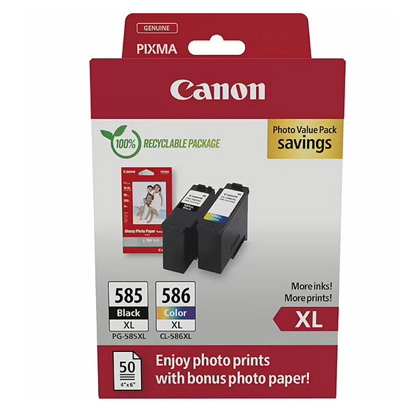 Canon originál ink GP-501 XL, 6204C005, Black/colour, čierna + farebná