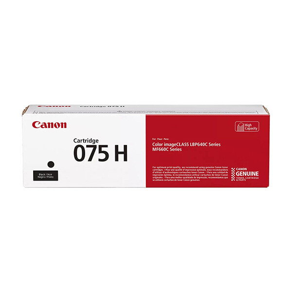 Canon originál toner 075 H BK, 6369C002, black, 3500str., high capacity, čierna