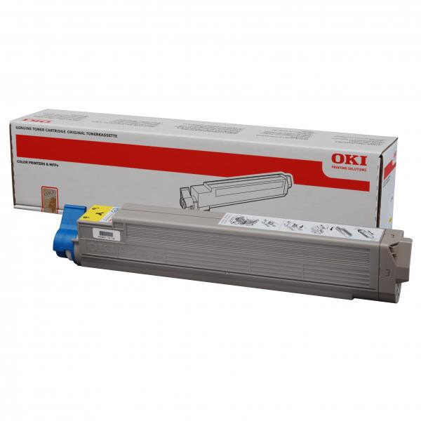 OKI originál toner 44036021, yellow, 15000str., OKI C910, O, žltá OKI originál toner 44036021, yellow, 15000str., OKI C910, O, žltá