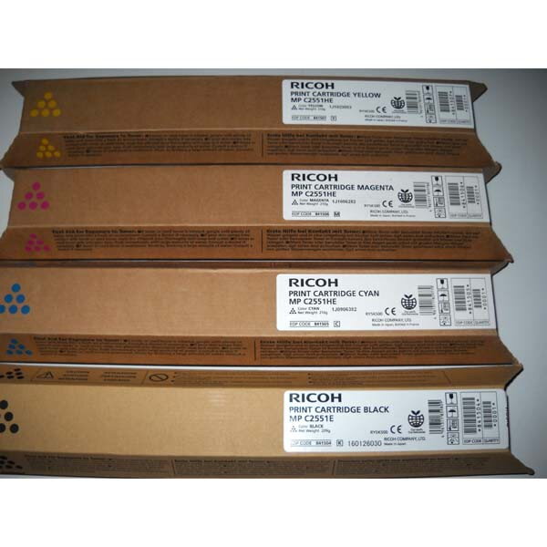 Ricoh originál toner 841506,842063, magenta, 9500str., Ricoh MPC2551, 2551SP, 2031, 2051, 2531, O, purpurová