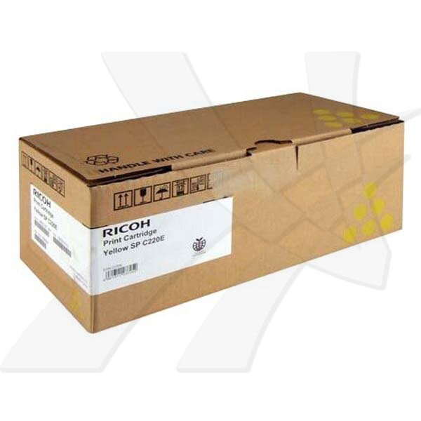Ricoh originál toner 406768, 406055, 406147, 406106, 407643, yellow, 2000str., Ricoh Aficio SPC220N, SPC220S, SPC221N, SPC221SF, S, žltá