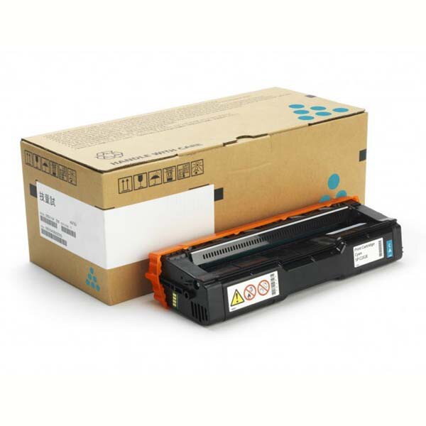 Ricoh originál toner 407532, cyan, 4000str., Ricoh Aficio SPC 252DN,SPC252SF, O, azurová