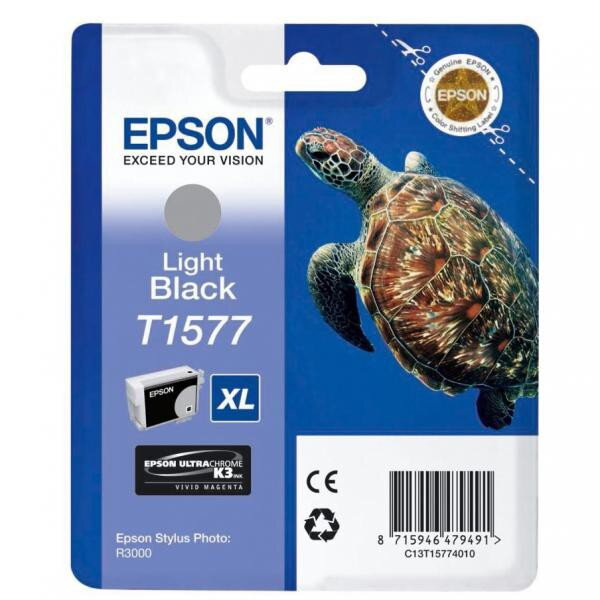 Epson originál ink C13T15774010, light black, 25,9ml, Epson Stylus Photo R3000, light black Epson originál ink C13T15774010, light black, 25,9ml, Epson Stylus Photo R3000, light black
