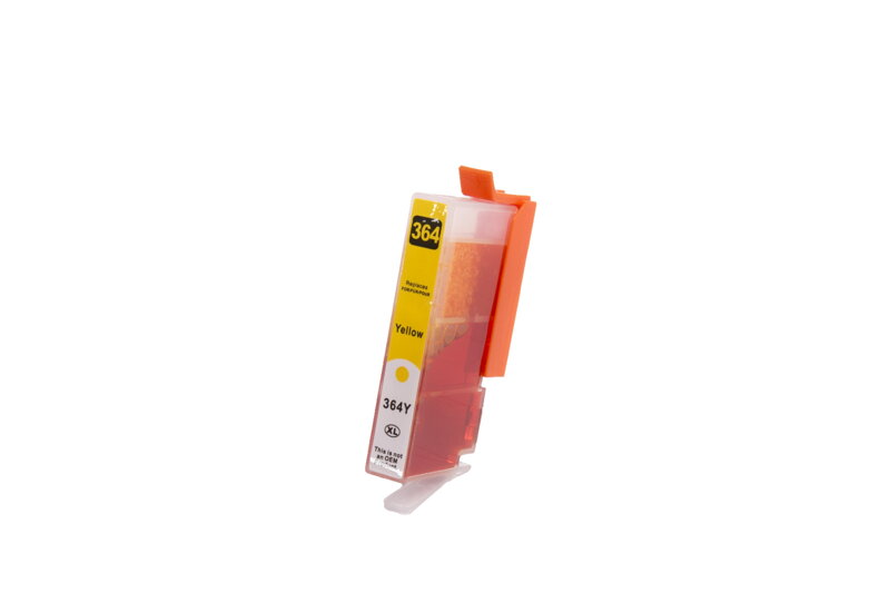Kompatibilná atramentová náplň CB325EE, no.364 XL, 15ml listov pre tlačiarne HP (BULK), žltá