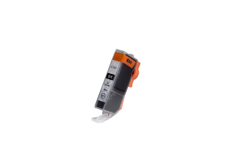 Kompatibilná atramentová náplň 2933B001, CLI521BK, 10,5ml listov pre tlačiarne Canon (ORINK BULK), čierna