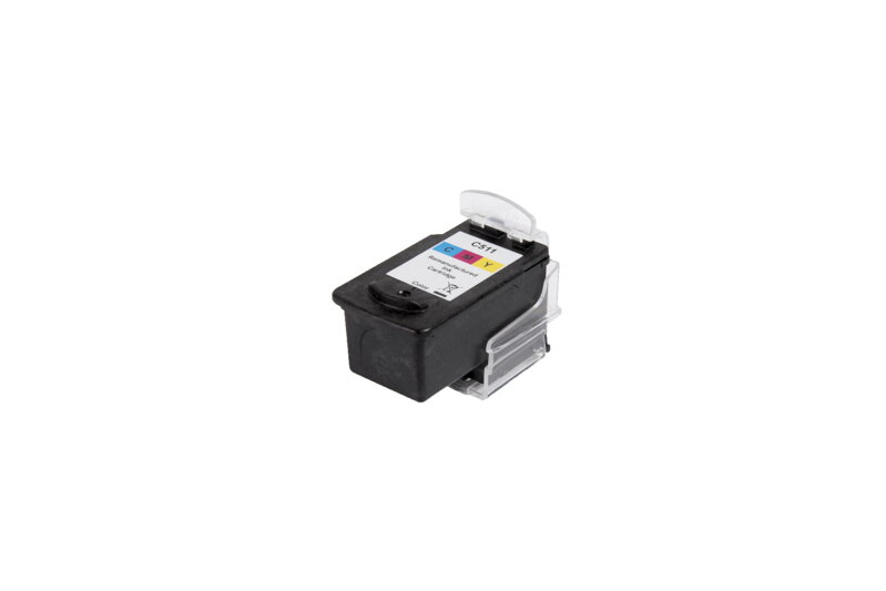 Renovovaná atramentová náplň 2972B001, CL511, 10,5ml listov pre tlačiarne Canon (BULK), farebná