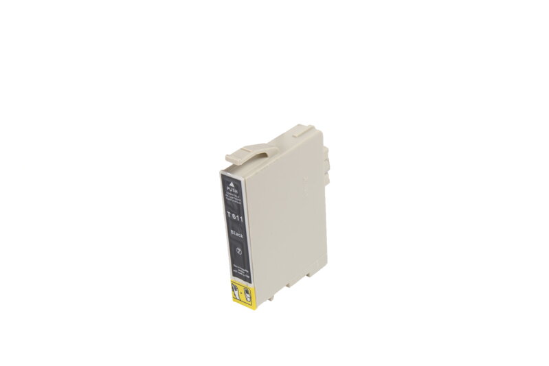 Kompatibilná atramentová náplň C13T06114010, T0611, 18ml listov pre tlačiarne Epson (BULK), čierna