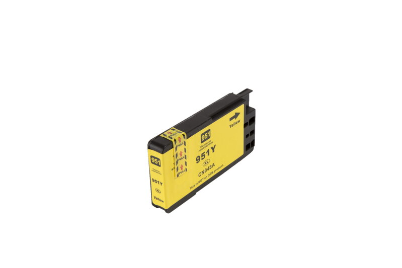 Kompatibilná atramentová náplň CN048AE, no.951 XL, 30ml listov pre tlačiarne HP (BULK), žltá
