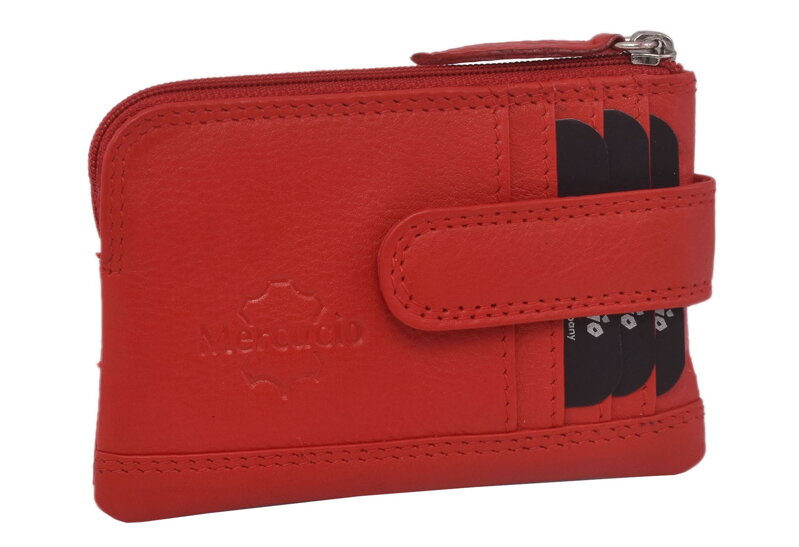 Kožená kľúčenka MERCUCIO červená 2511497