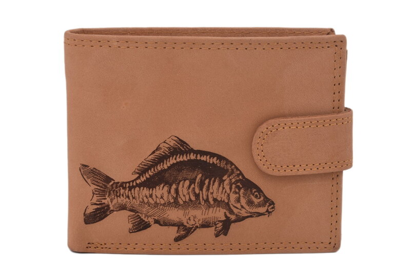 Pánska peňaženka MERCUCIO natural vzor 3 kapor lysec 2911927