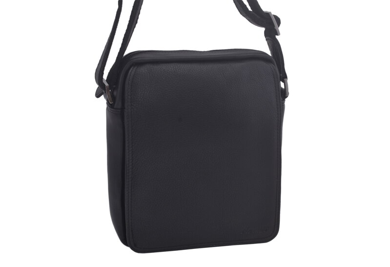 Pánske kožené crossbody čierna nappa 250589