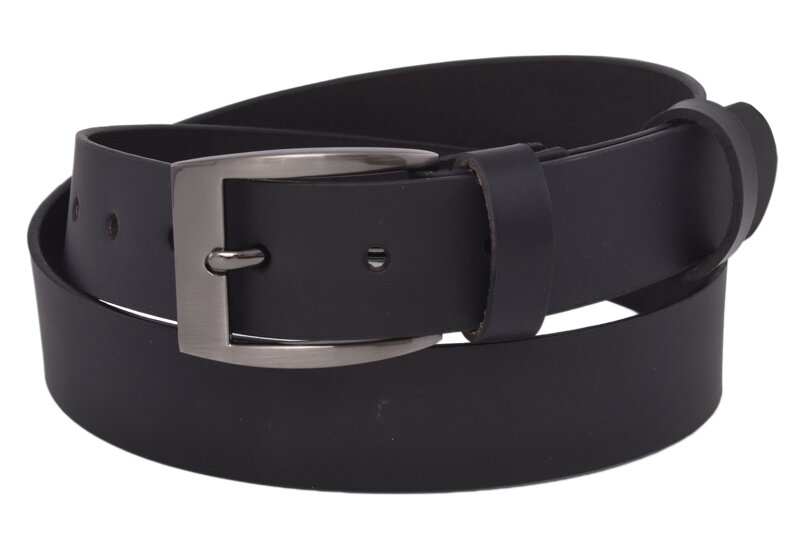 Pánsky kožený opasok 762-35-01 čierny pracka Félix