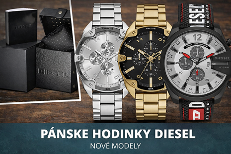 Pánske hodinky Diesel: v čase digitalizácie a AI zostáva štýl na zápästí nadčasový